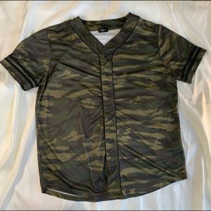 Camouflage Jersey Shirt